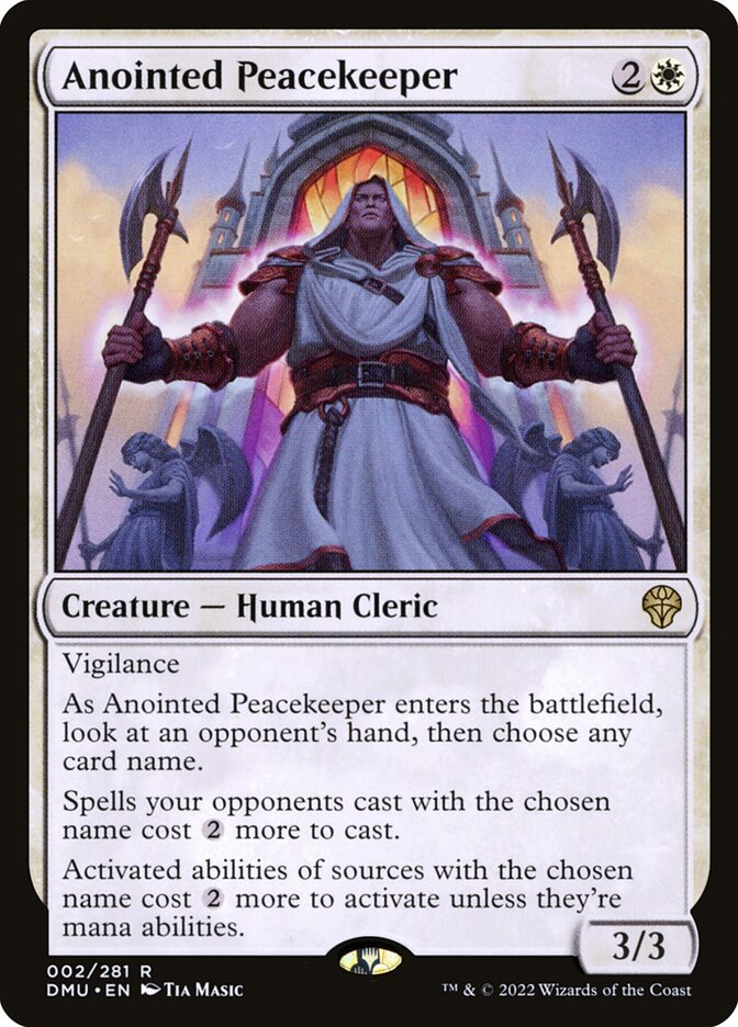 Anointed Peacekeeper (Dominaria United #2)