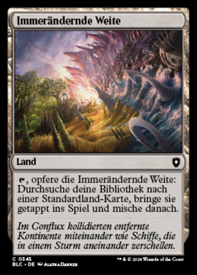 Terramorphic Expanse (Bloomburrow Commander #345)