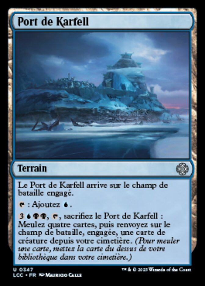 Port of Karfell (The Lost Caverns of Ixalan Commander #347)