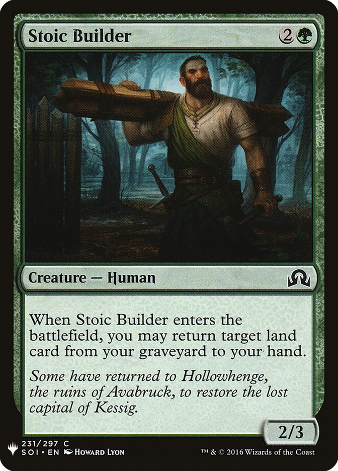 Stoic Builder (The List #SOI-231)