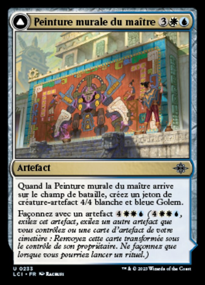 Master's Guide-Mural // Master's Manufactory (The Lost Caverns of Ixalan #233)