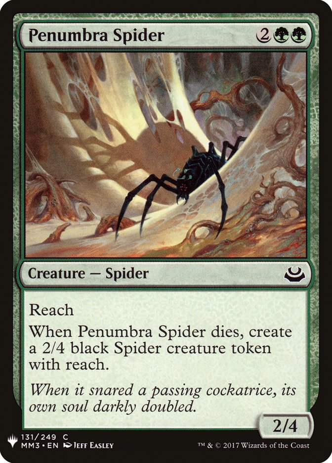 Penumbra Spider (The List #MM3-131)