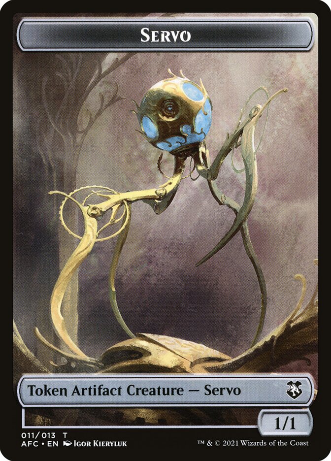 Servo (Forgotten Realms Commander Tokens #11)