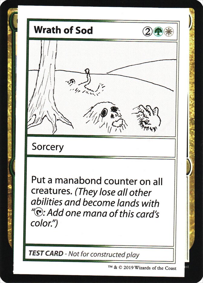 Wrath of Sod (Mystery Booster Playtest Cards 2021 #103)