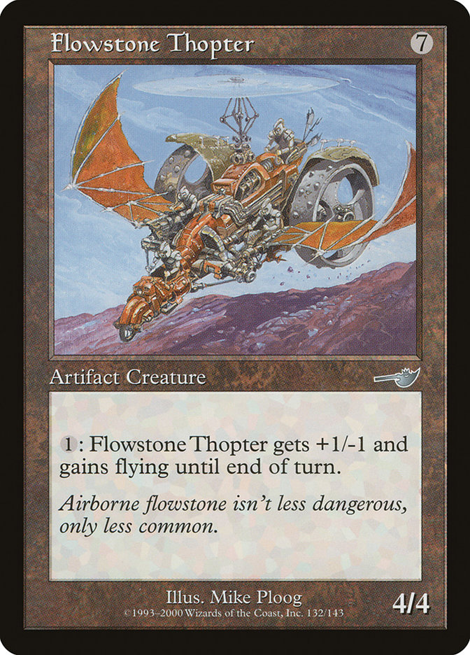 Flowstone Thopter (Nemesis #132)