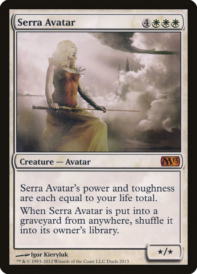 Serra Avatar (Duels of the Planeswalkers 2013 Promos  #2)