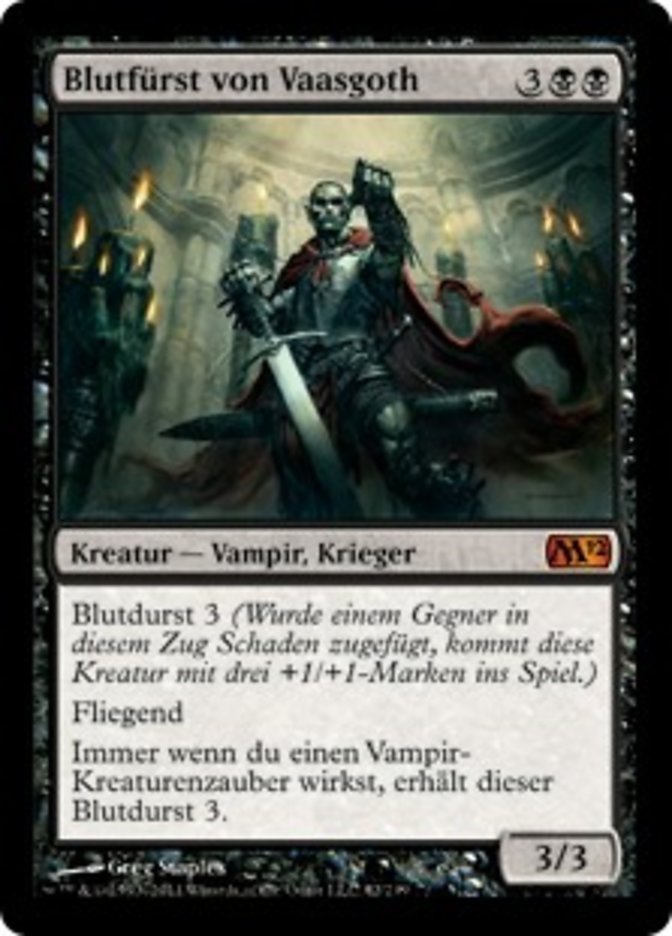 Bloodlord of Vaasgoth (Magic 2012 #82)
