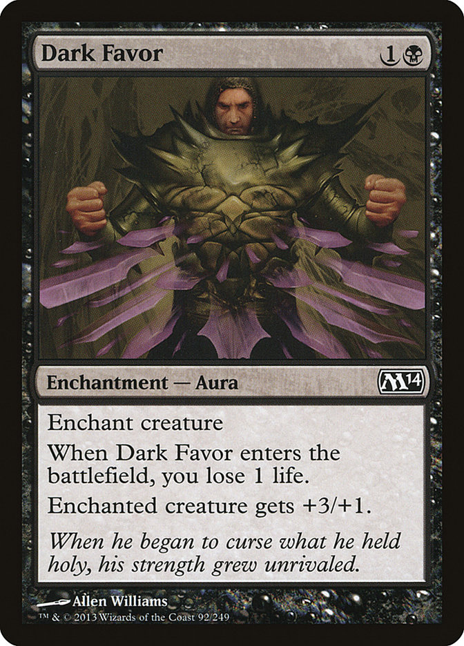 Dark Favor (Magic 2014 #92)
