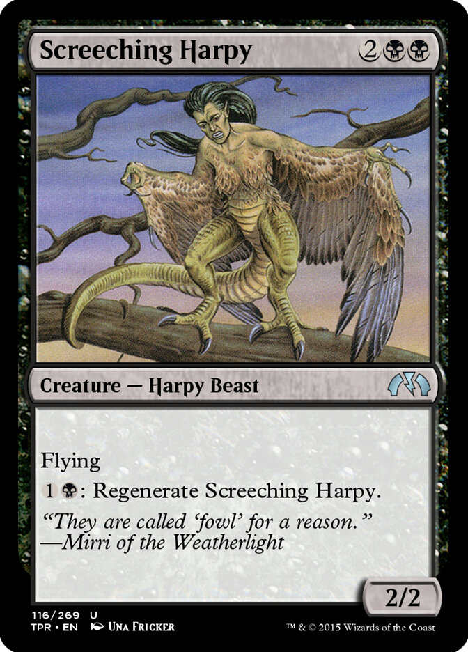 Screeching Harpy (Tempest Remastered #116)
