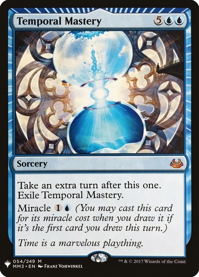 Temporal Mastery (The List #MM3-54)