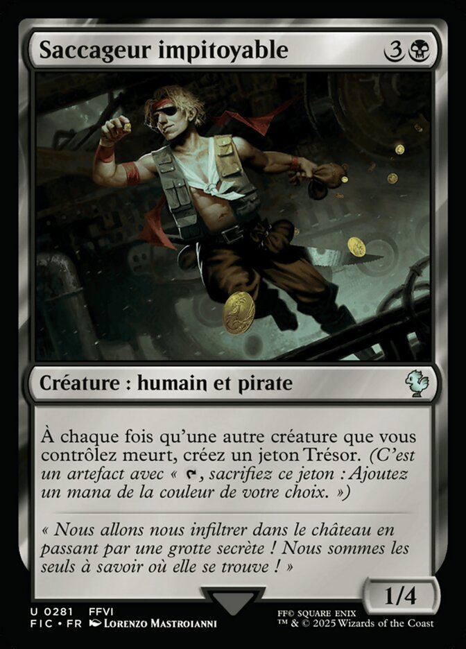 Saccageur impitoyable