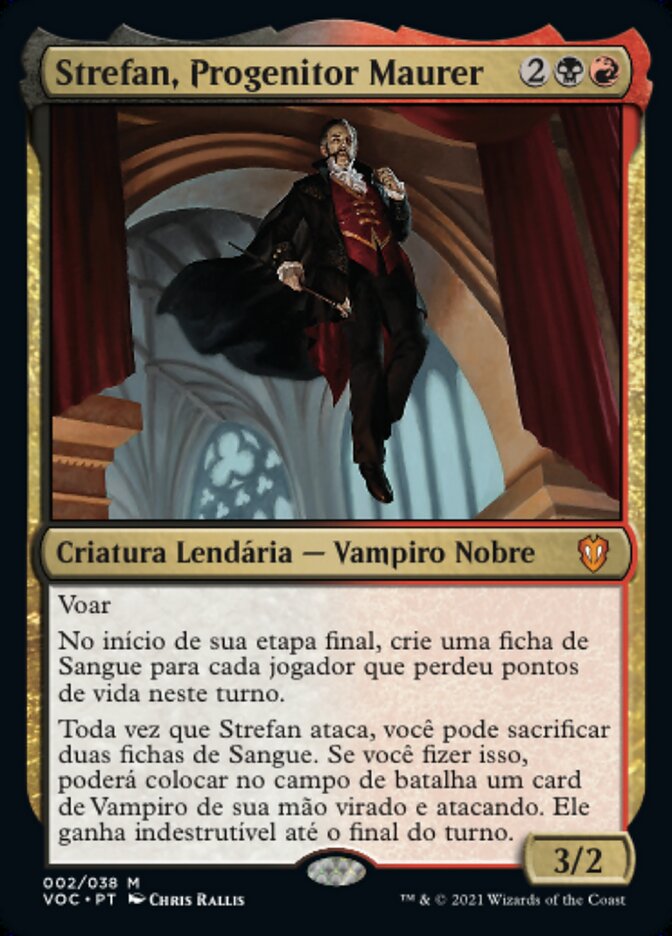 Strefan, Maurer Progenitor (Crimson Vow Commander #2)