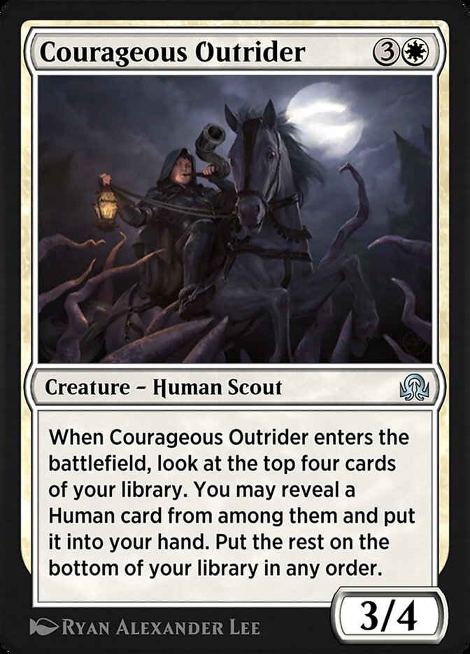 Courageous Outrider (Shadows over Innistrad Remastered #20)