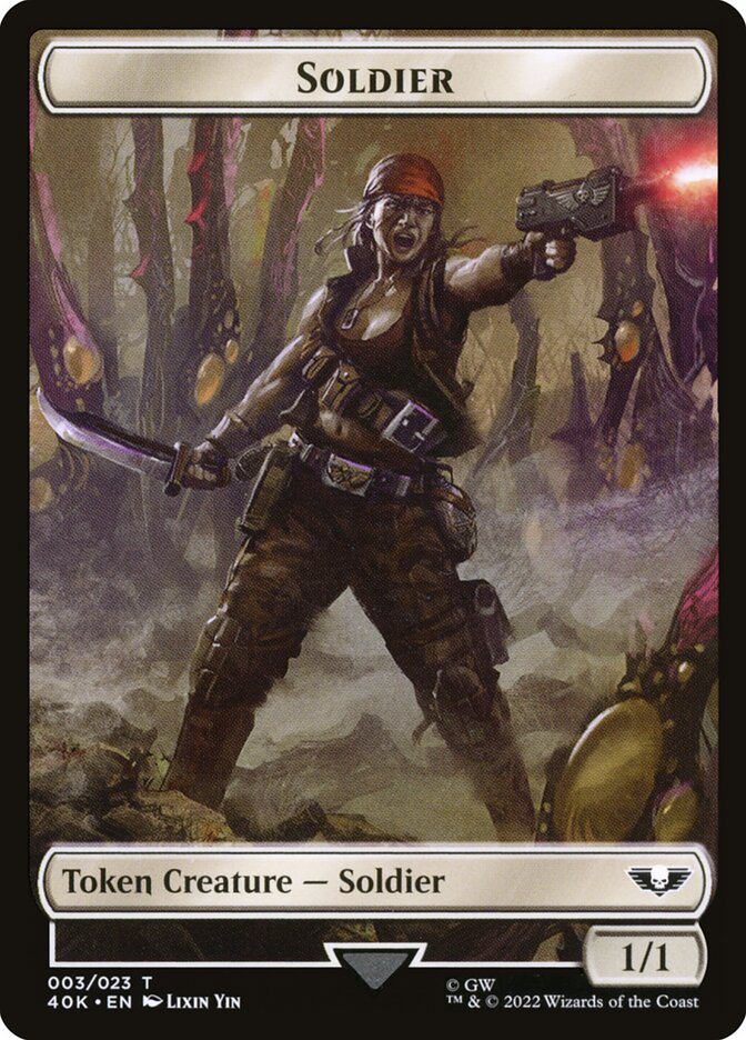 Soldier (Warhammer 40,000 Tokens #3)