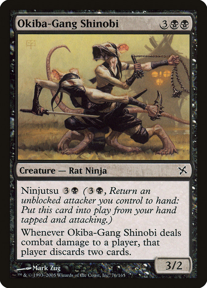 Okiba-Gang Shinobi (Betrayers of Kamigawa #76)