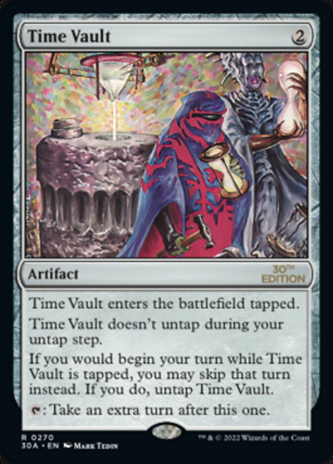 Time Vault · 30th Anniversary Edition (30A) #270 · Scryfall Magic 