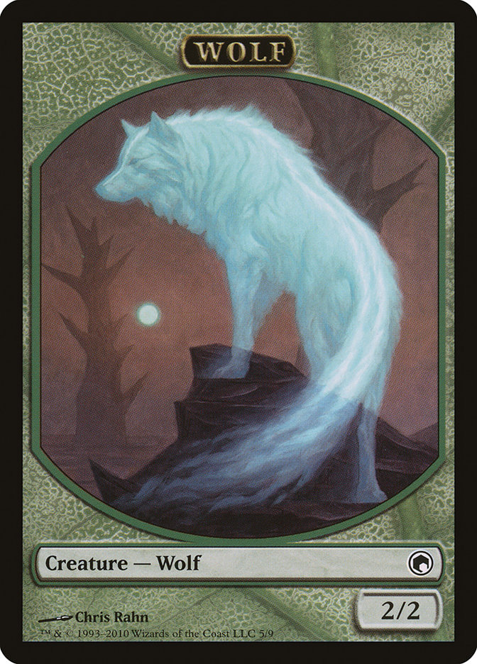 Wolf (Scars of Mirrodin Tokens #5)