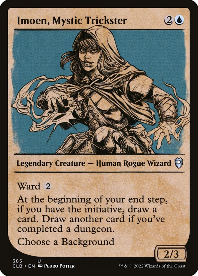 Imoen, Mystic Trickster (Commander Legends: Battle for Baldur's Gate #385)