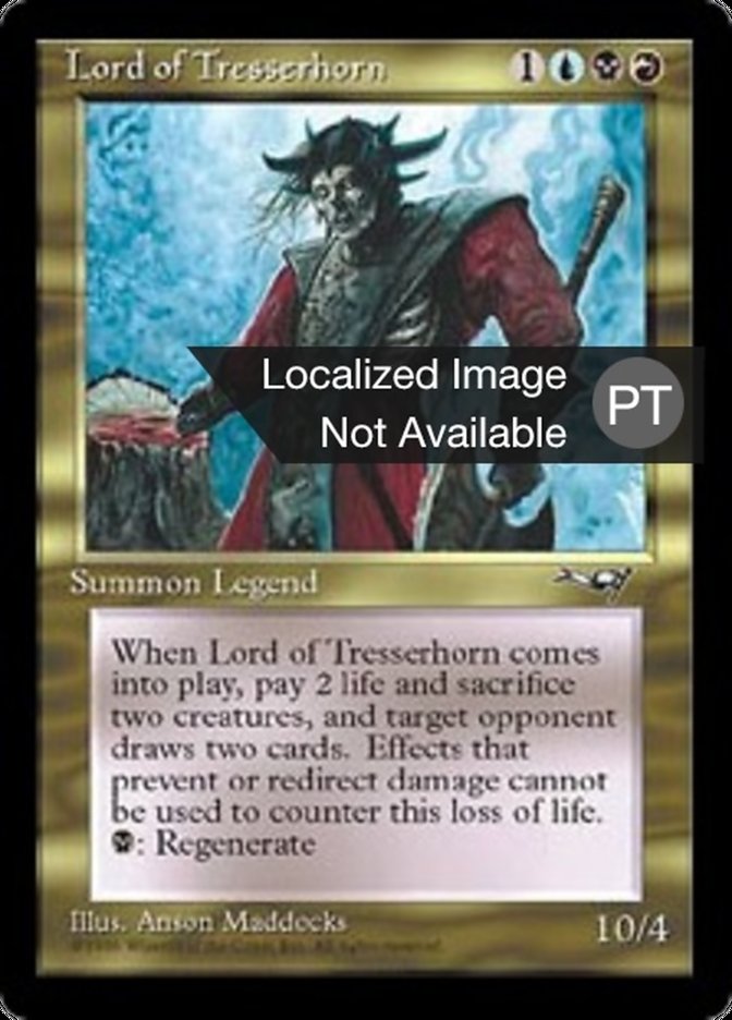 Lord of Tresserhorn (Alliances #112)