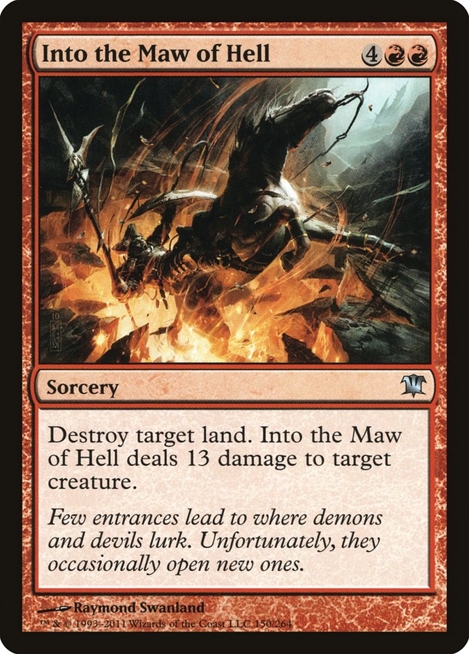 Into the Maw of Hell (Innistrad #150)