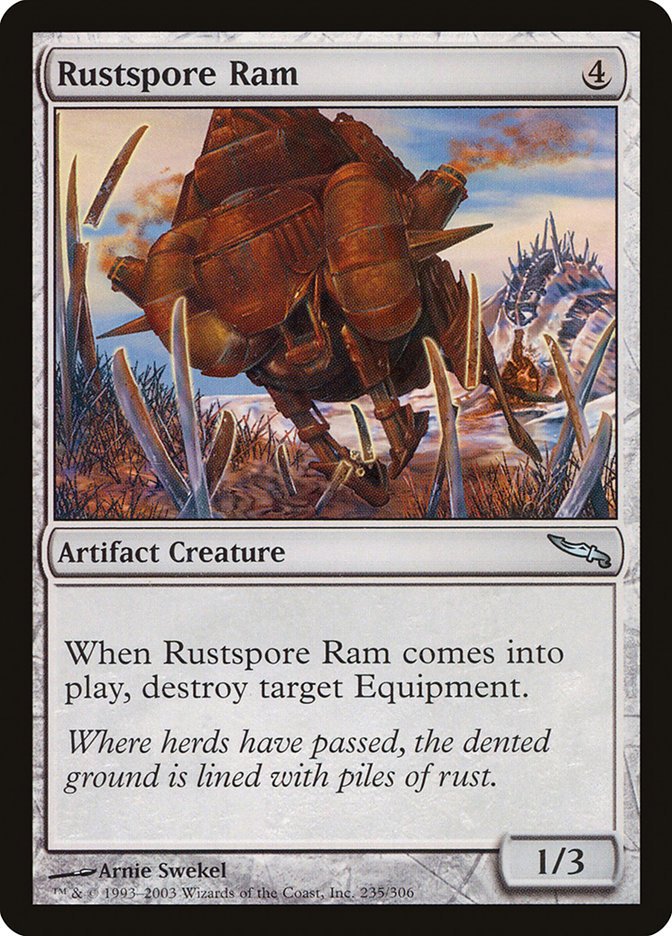 Rustspore Ram (Mirrodin #235)