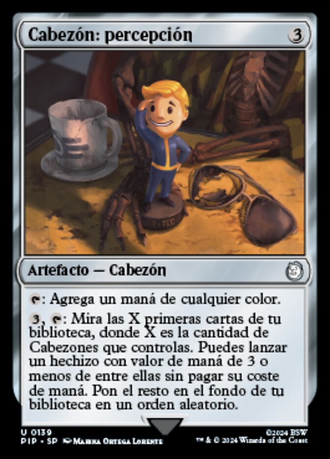 Cabezón: percepción