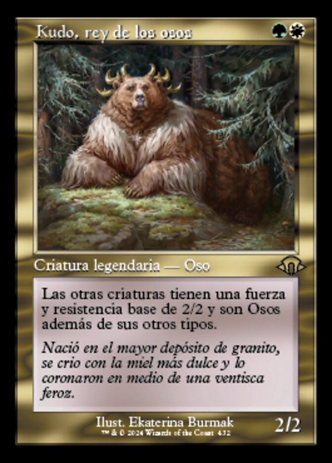Kudo, King Among Bears (Modern Horizons 3 #432)