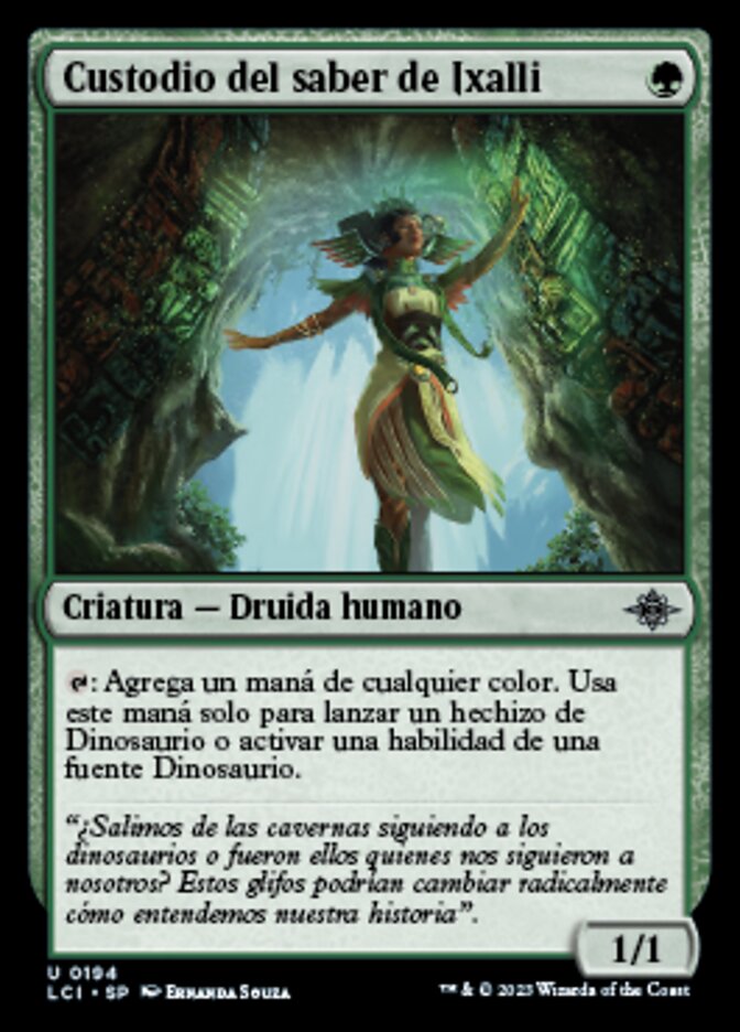 Custodio del saber de Ixalli