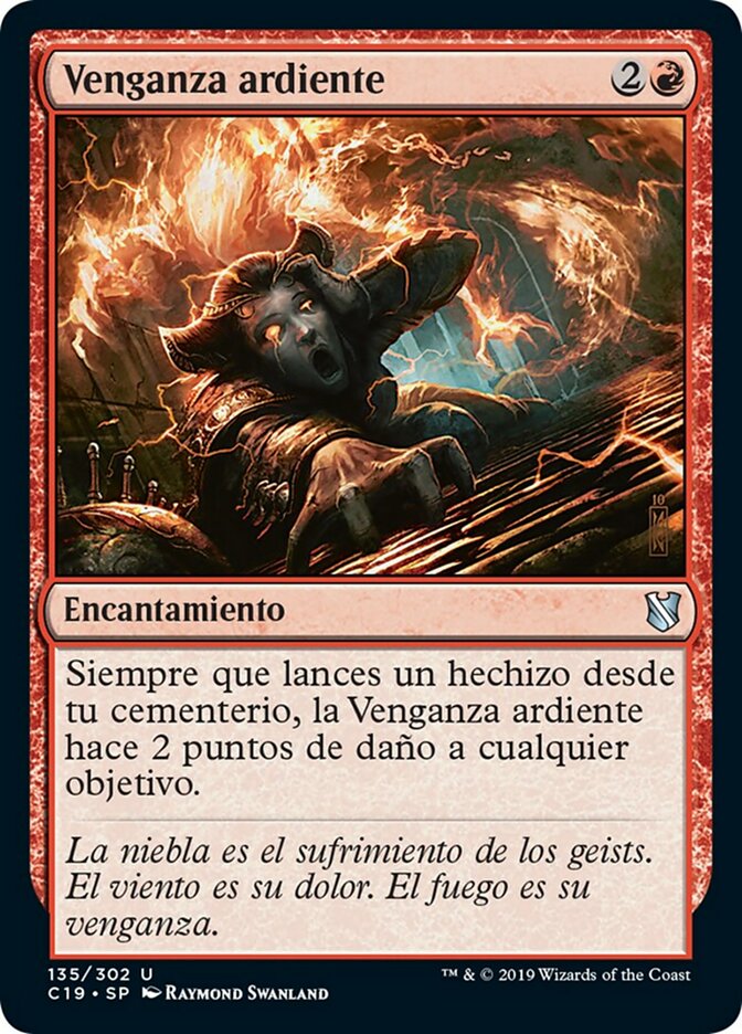 Burning Vengeance (Commander 2019 #135)