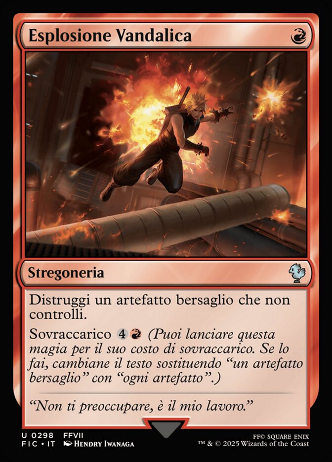 Esplosione Vandalica