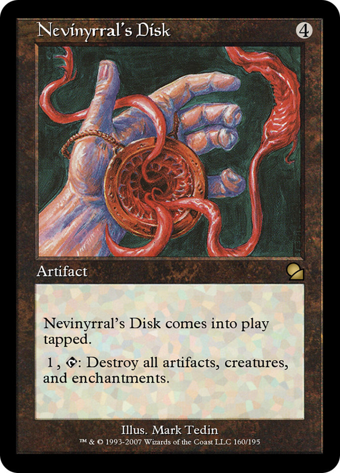 Nevinyrral's Disk (Masters Edition #160)