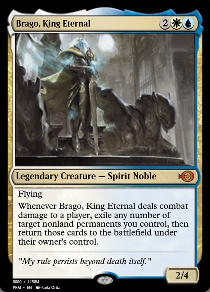 Brago, King Eternal (Magic Online Promos #86206)