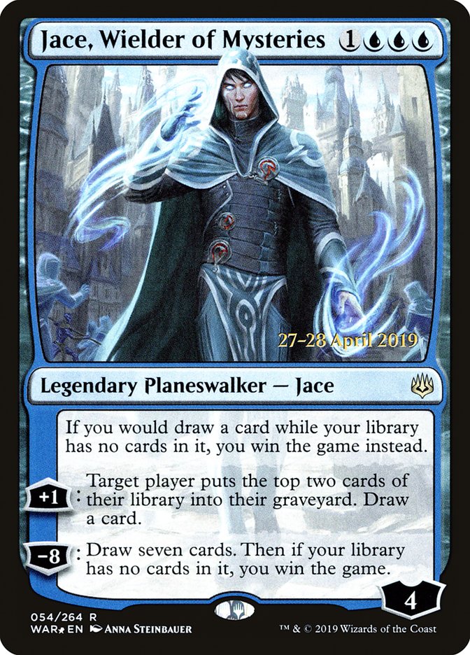 Jace, Wielder of Mysteries (War of the Spark Promos #54s)