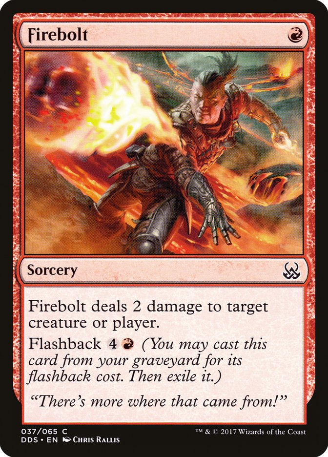 Firebolt (Duel Decks: Mind vs. Might #37)