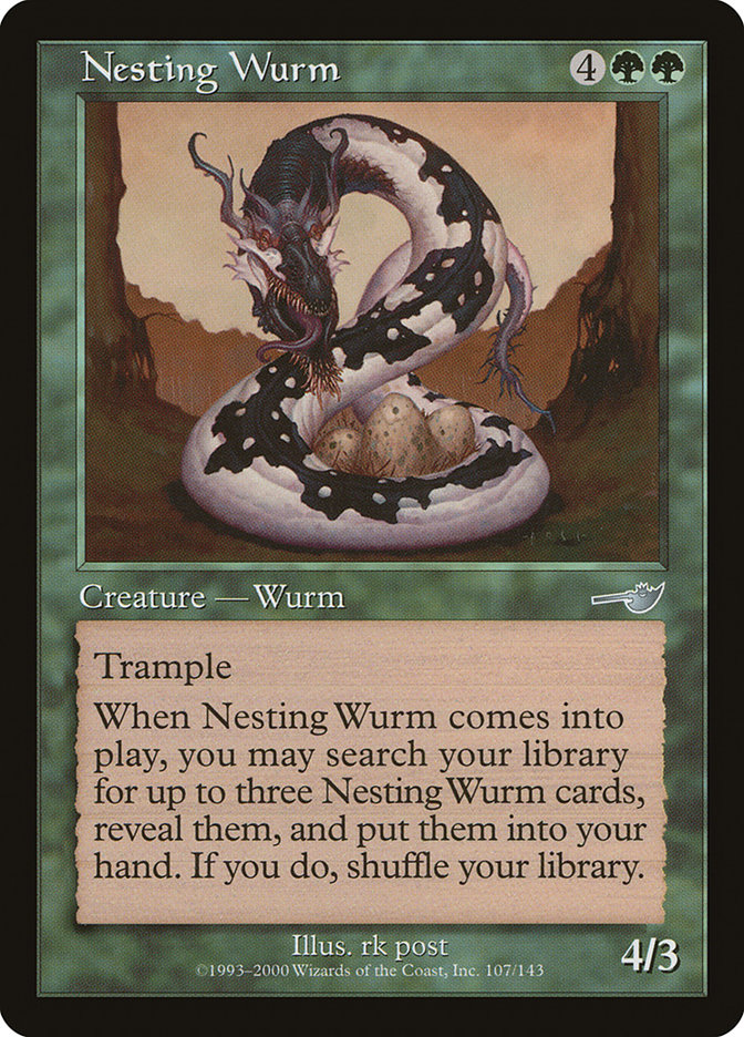 Nesting Wurm (Nemesis #107)