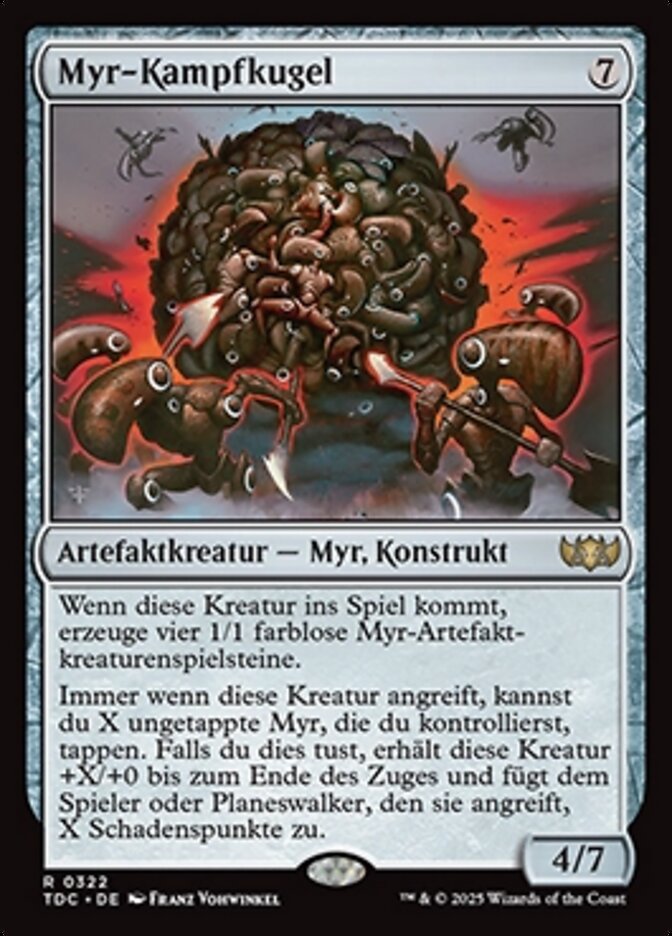 Myr-Kampfkugel