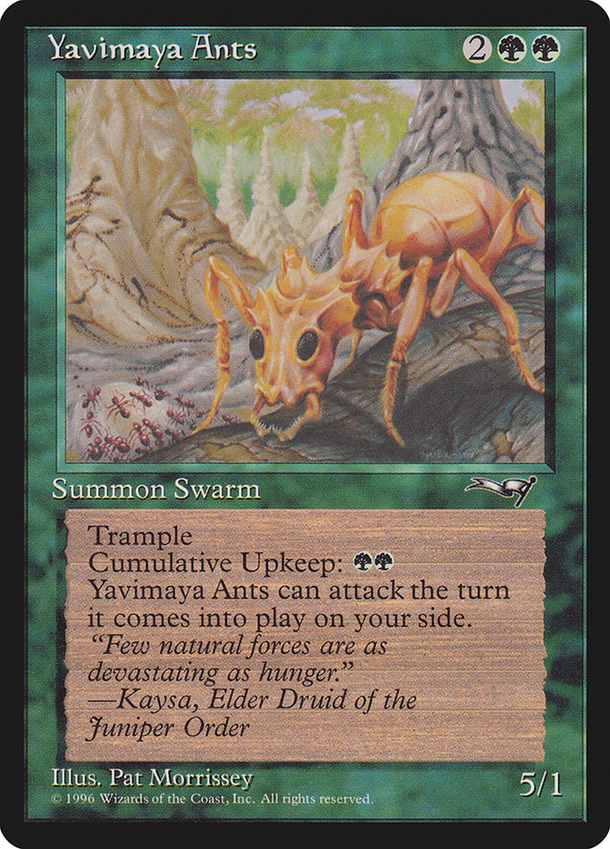 Yavimaya Ants (Alliances #105)