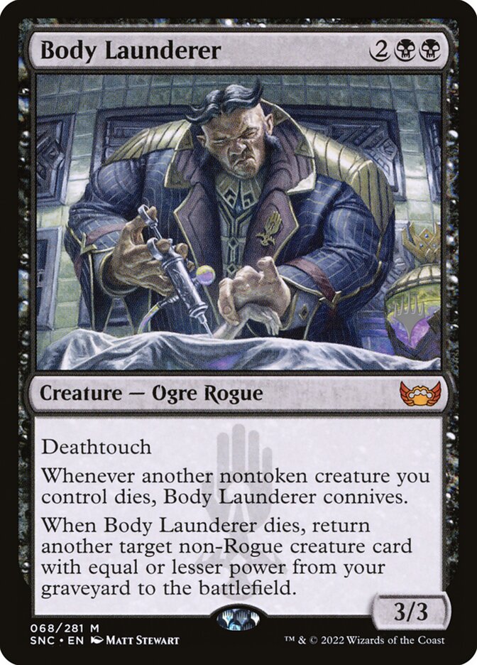 Body Launderer (Streets of New Capenna Promos #68p)