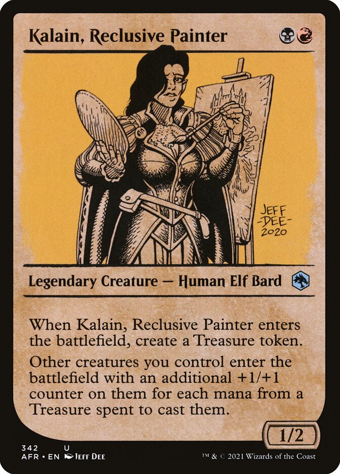 Kalain, Reclusive Painter (Adventures in the Forgotten Realms #342)