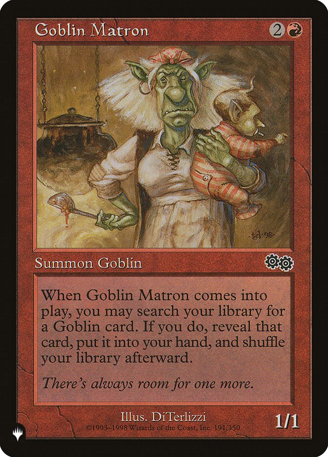 Goblin Matron (The List #USG-191)