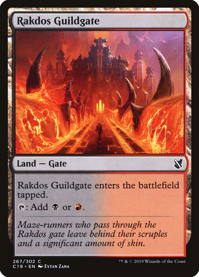 Rakdos Guildgate (Commander 2019 #267)