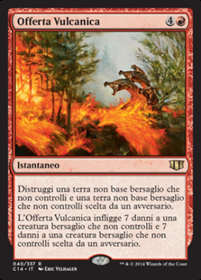 Volcanic Offering (Commander 2014 #40)