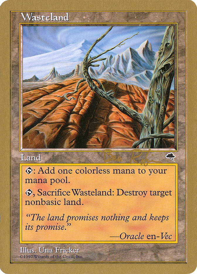 Wasteland (World Championship Decks 1998 #br330)