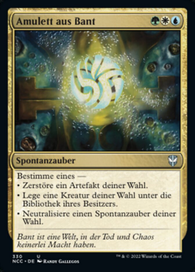 Bant Charm (New Capenna Commander #330)