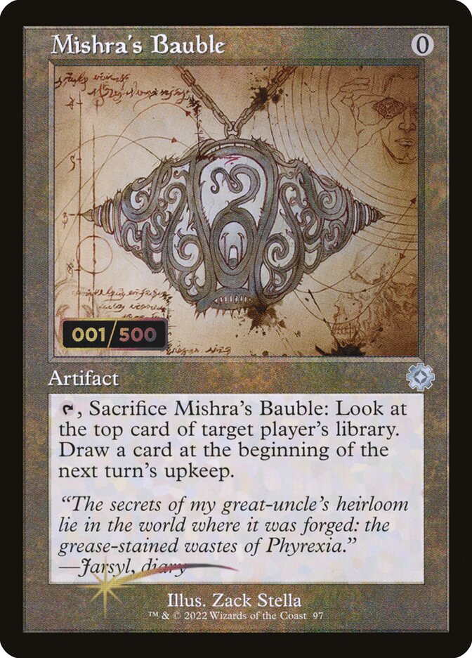 Mishra's Bauble (The Brothers' War Retro Artifacts #97z)