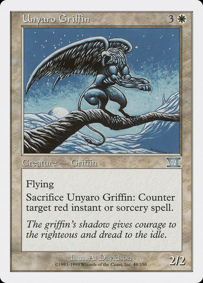 Unyaro Griffin (Classic Sixth Edition #49)