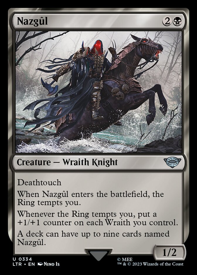Nazgûl · The Lord of the Rings: Tales of Middle-earth (LTR) #334 · Scryfall  Magic The Gathering Search