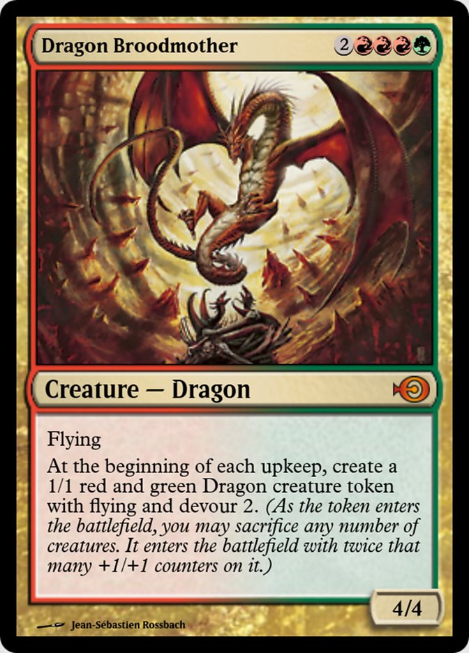 Dragon Broodmother (Magic Online Promos #32553)