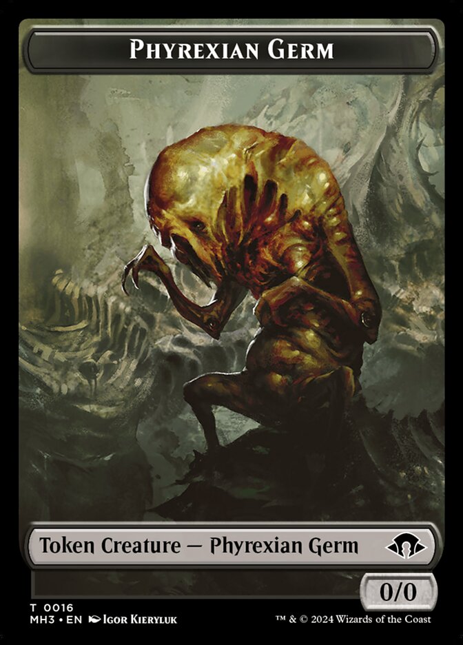 Phyrexian Germ (Modern Horizons 3 Tokens #16)