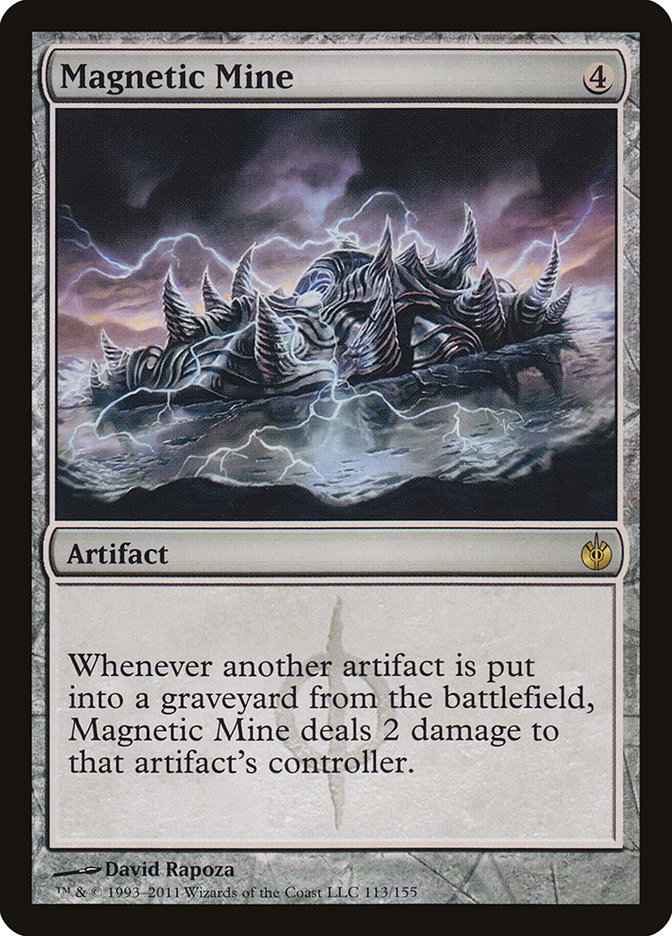 Magnetic Mine (Mirrodin Besieged #113)